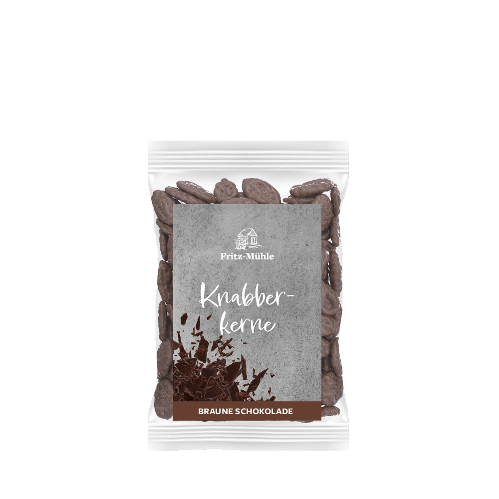 Knabberkerne Braune Schokolade - Thermenland Fritzmühle