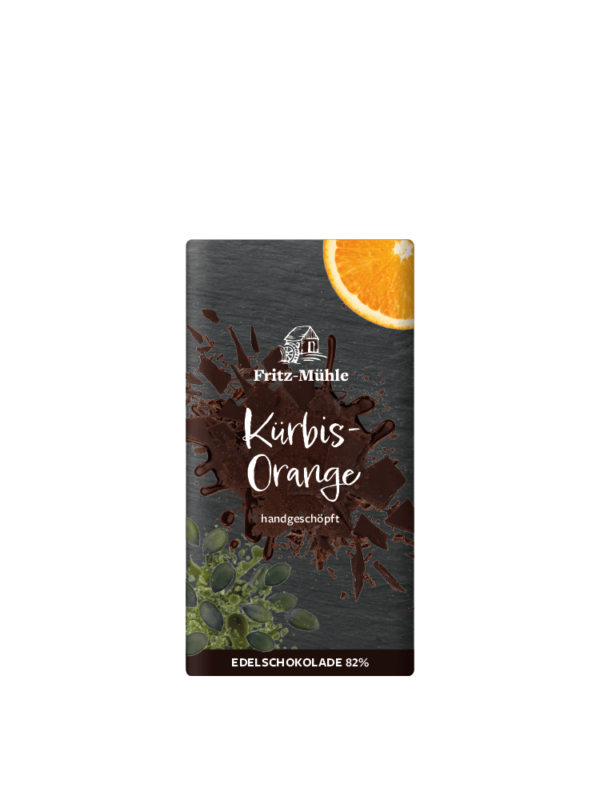 Kürbis-Orange Edelschokolade - Thermenland Fritzmühle